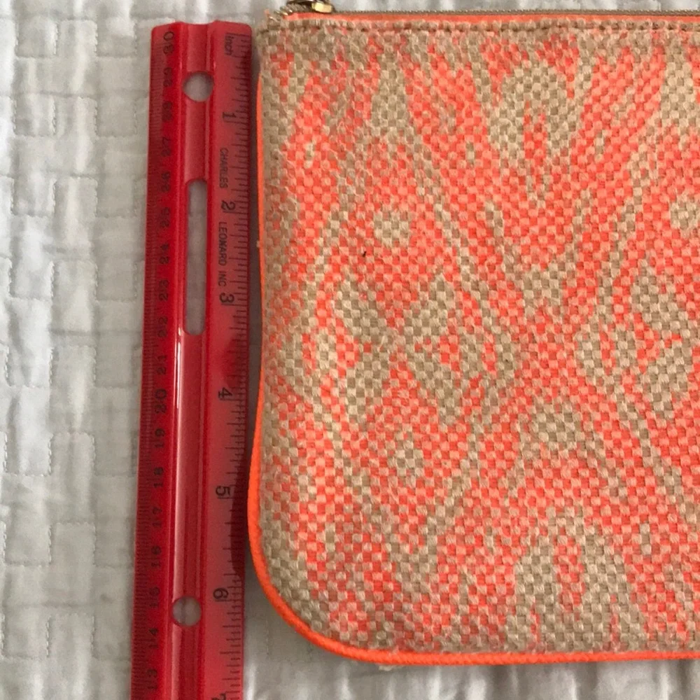 Stephanie Johnson cosmetic or pencil bag.